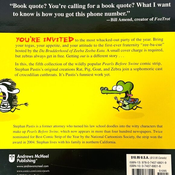 Da Brudderhood Of Zeeba Zeeba Eata - Stephan Pastis - Pearls Before Swine (2007) - Picture 5 of 5